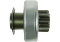 Free wheel drive, starter