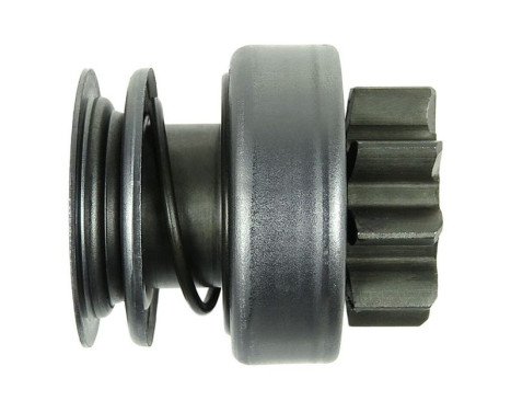 Free wheel drive, starter