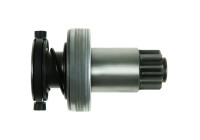 Free wheel drive, starter