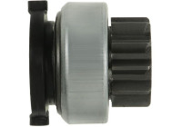 Free wheel drive, starter