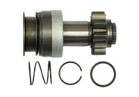 Free wheel drive, starter