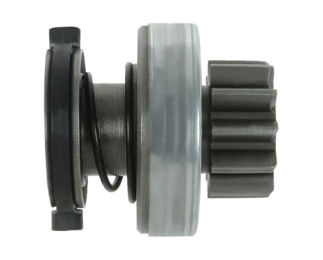 Free wheel drive, starter