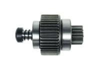 Free wheel drive, starter