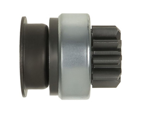 Free wheel drive, starter