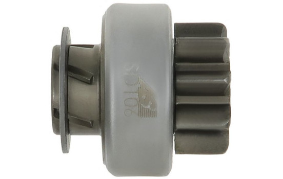 Free wheel drive, starter