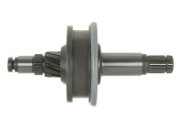 Free wheel drive, starter