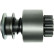 Free wheel drive, starter