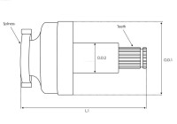Freewheel, starter