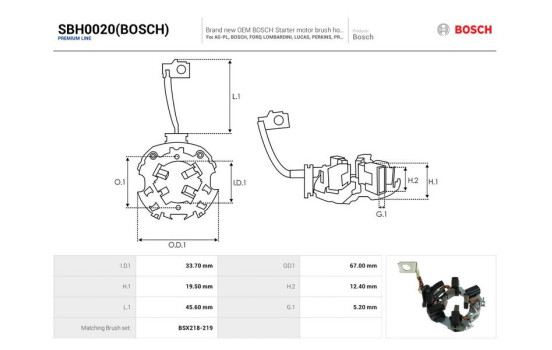 Holder, carbon brush, Image 2