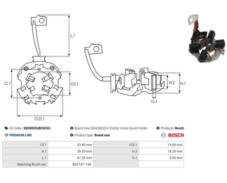 Holder, carbon brush, Image 2