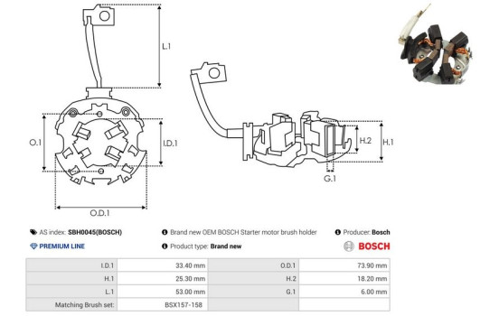 Holder, carbon brush, Image 2