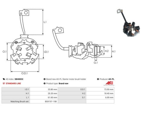 Holder, carbon brush, Image 2