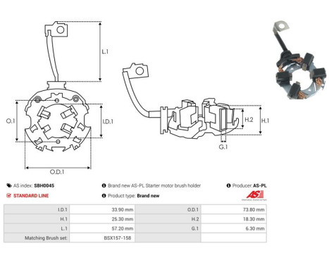 Holder, carbon brush, Image 2