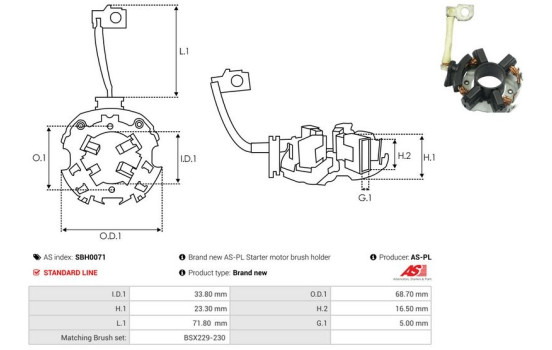 Holder, carbon brush, Image 2