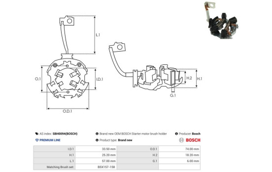 Holder, carbon brush, Image 2