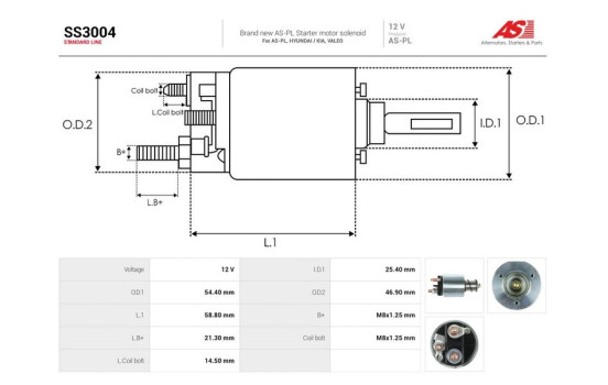 Magnetic switch, starter motor, Image 4