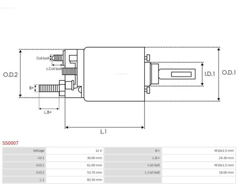 Magnetic switch, starter motor