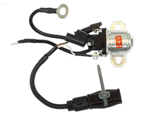 Magnetic switch, starter motor