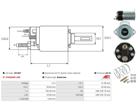Magnetic switch, starter motor, Image 5