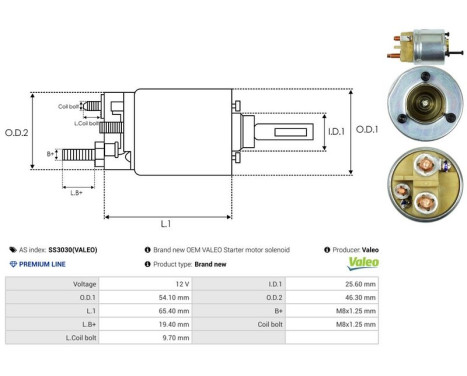 Magnetic switch, starter motor, Image 4