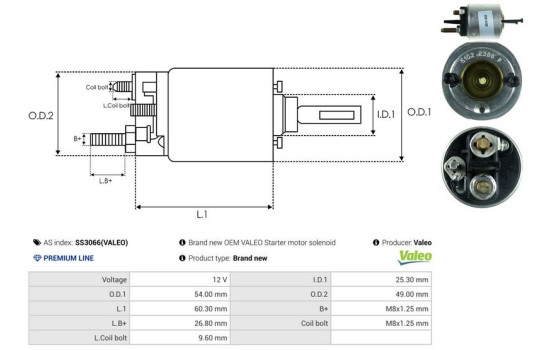 Magnetic switch, starter motor, Image 4