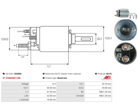 Magnetic switch, starter motor, Image 4
