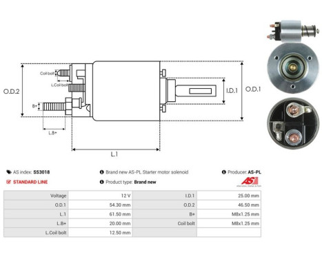 Magnetic switch, starter motor, Image 4