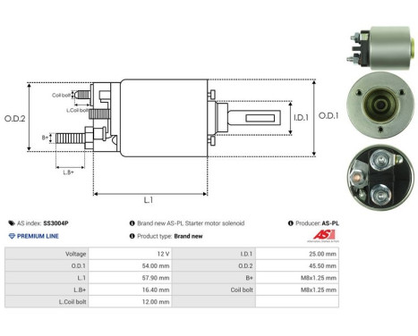 Magnetic switch, starter motor, Image 4
