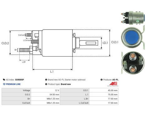 Magnetic switch, starter motor, Image 4