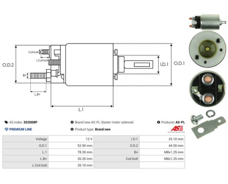 Magnetic switch, starter motor, Image 5