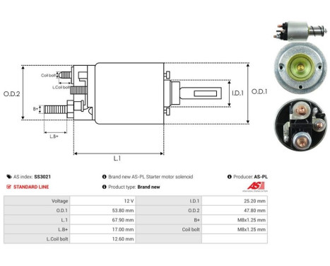 Magnetic switch, starter motor, Image 4