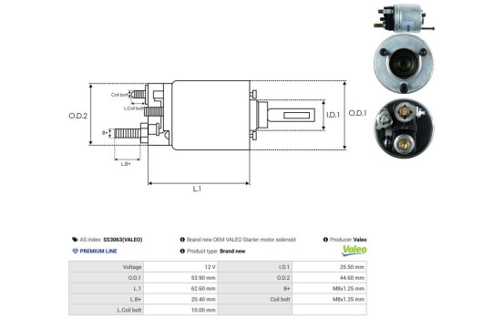 Magnetic switch, starter motor, Image 4