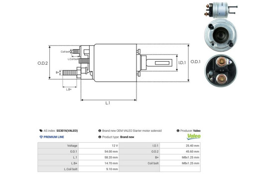 Magnetic switch, starter motor, Image 4