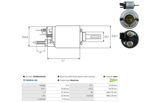Magnetic switch, starter motor, Image 4
