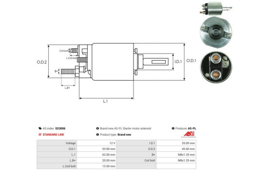 Magnetic switch, starter motor, Image 4
