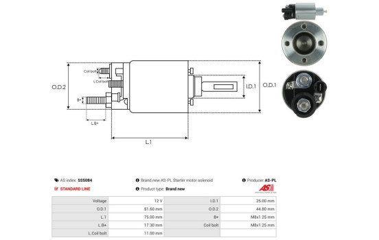 Magnetic switch, starter motor, Image 4