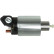Magnetic switch, starter motor