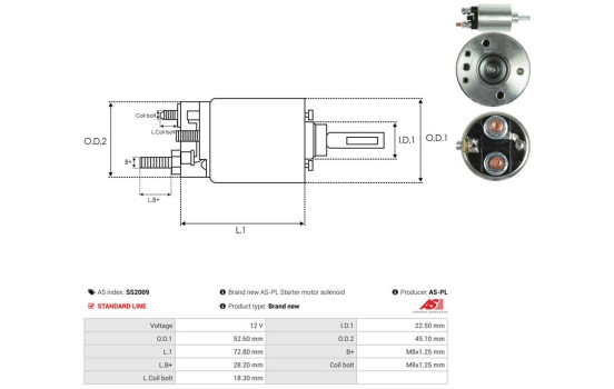Magnetic switch, starter motor, Image 4