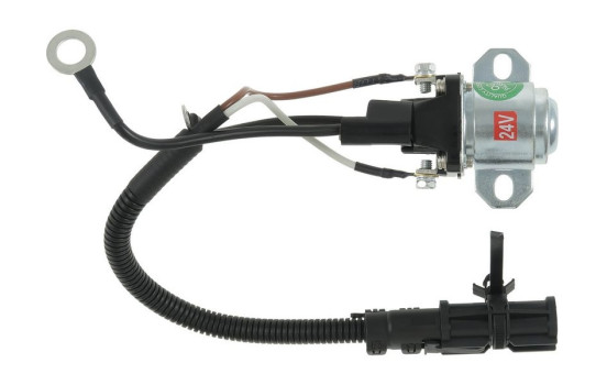 Magnetic switch, starter motor