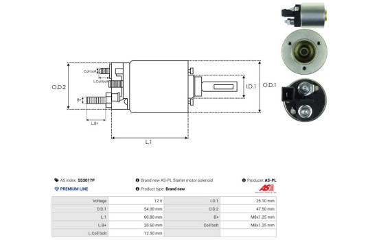 Magnetic switch, starter motor, Image 4