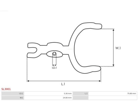 Repair kit, starter motor, Image 2