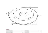 Repair kit, starter motor