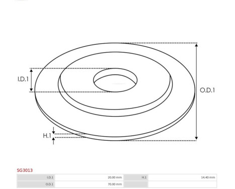 Repair kit, starter motor
