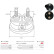 Repair kit, starter motor, Thumbnail 3
