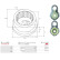 Repair kit, starter motor, Thumbnail 3