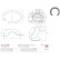 Repair kit, starter motor, Thumbnail 2
