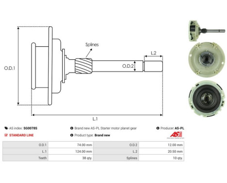 Ring gear, planetary gear system (starter), Image 4