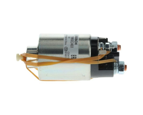Solenoid switch, starter motor