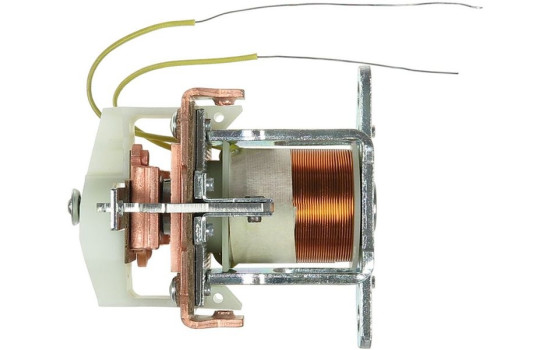Solenoid switch, starter motor