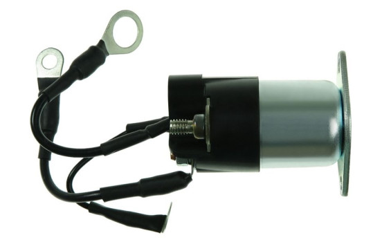 Solenoid switch, starter motor